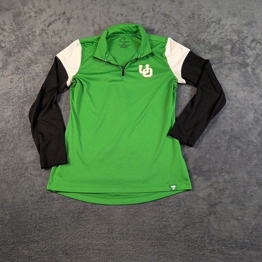 Oregon Ducks Women's Medium Green Fanatics Jacket EUC UO NCAA
